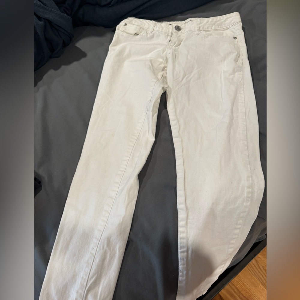 Celebrity Pink White Jeans